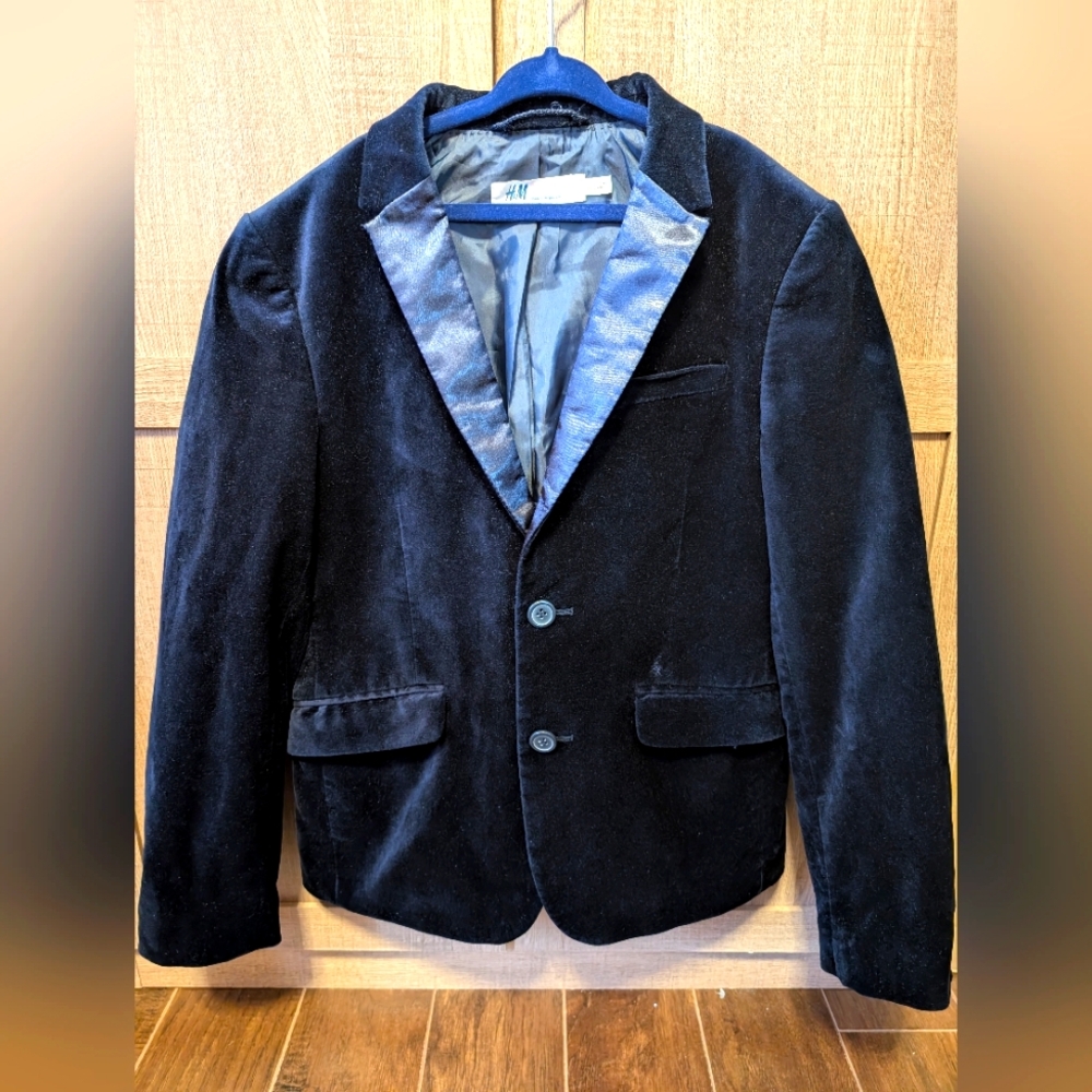 H&M Blue Jacket💥size 11-12A